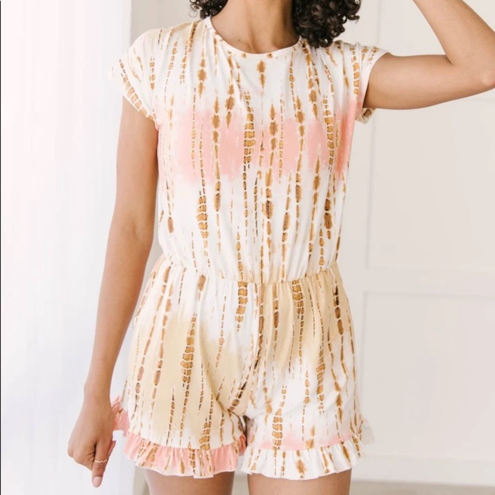 Bamboo Tie Dye Romper